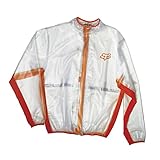 Fox Racing Men's Fluid Motocross Jacket, Orange, Medium
