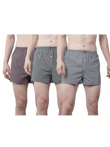 Image of Dollar Mens Cotton Rich Boxer (Pack of 3)