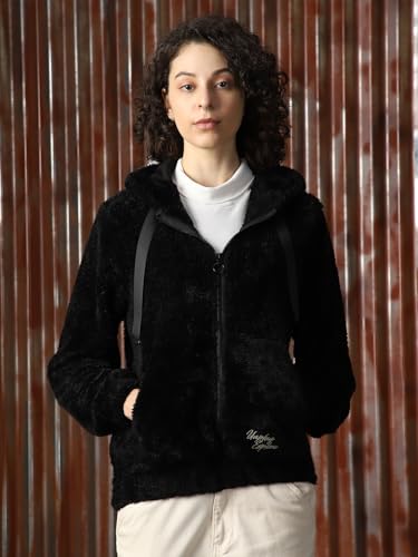 Image of High Star Women Solid Polyster Oversized Fit Long Sleeve Jackets