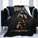 Flokoo Cradle of Filth Hammer of The Witches Throw Blanket Warm Bed Blanket for Living Room Sofa Bed