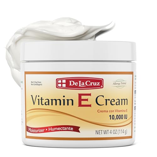 Vitamínicos, De La Cruz Vitamin E Cream, 4 Ounce