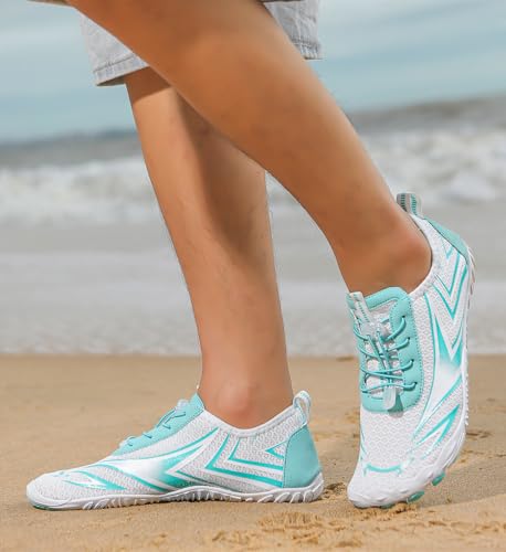 Barefoot Shoes for Women Men Wide Toe Box Breathable Quick-Dry Aqua Water Shoes Beach Pool Aqua Swim Surf Hike Footwear Trail Running Shoes - Main Image
