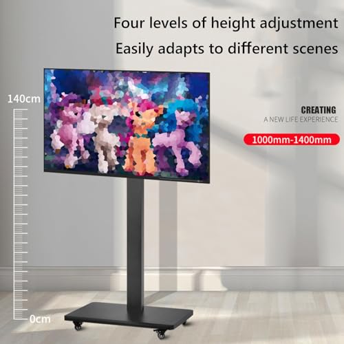 Soporte móvil para TV THEGA, ajustable, 32-65 pulgadas miniatura 4