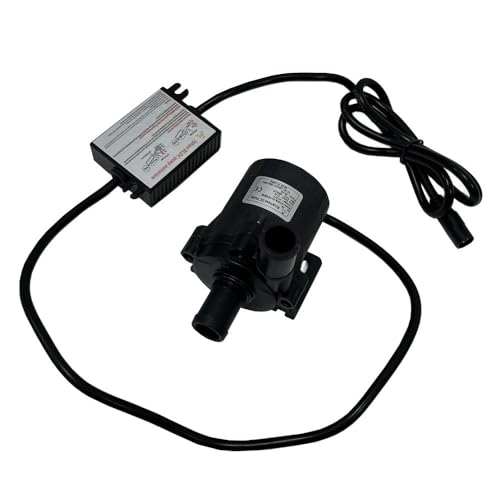 SHYSKY DC50B-24130S Hochdruckpumpen, 1750LPH 13M hohe Hubkraft, 5-24V DC Tauchpumpe kleine Wasserpumpe, bürstenloser Gleichstrommotor angetrieben, für Warmwasserzirkulation