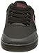 Etnies Kids Marana Skate Shoe, Black/Red/Black, 2 US Unisex Big