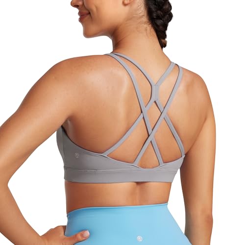 Image of CRZ YOGA Butterluxe Criss Cross Back Sports Bras
