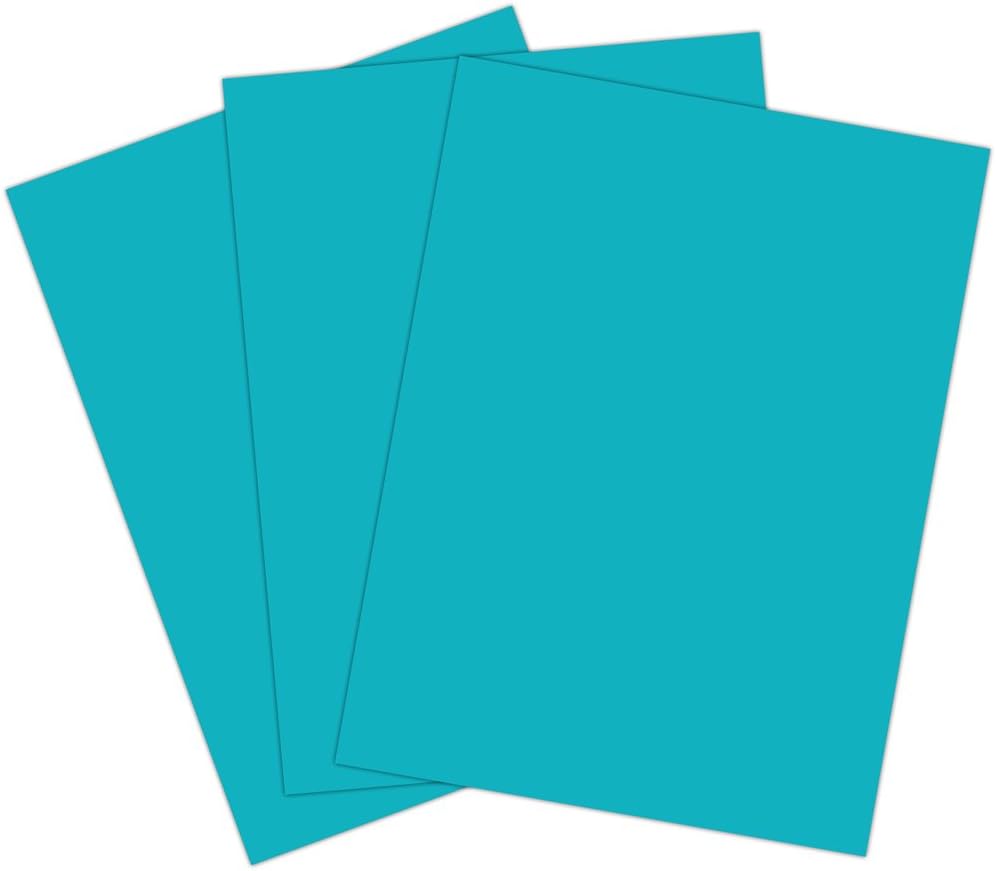 Roselle Vibrant Construction Paper, 50 count, 9 x12 Inches, Blue Green/Turquoise (CON2691250)