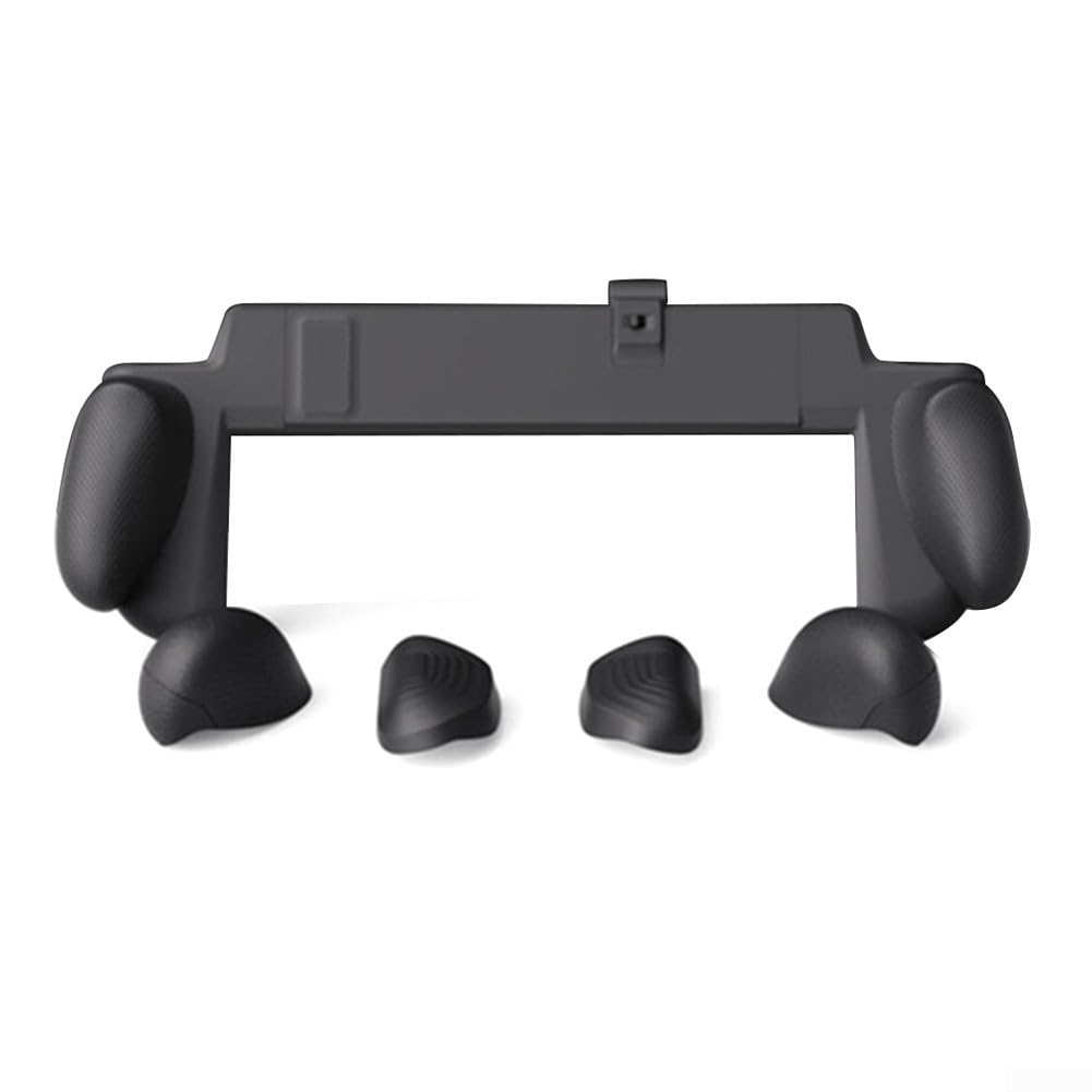 Custodia protettiva ergonomica per Nintendo Switch 2, impugnatura regolabile per comfort durante il gioco prolungato (blu e rosso)