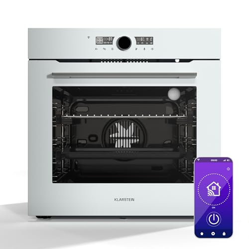 Klarstein Illuminosa Smart Einbaubackofen - 73 L, 11 Funktionen, WLAN-Steuerung, Energieeffizienz...