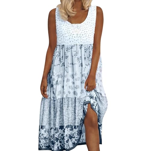 Robe longue à bretelles idéale pour vos soirées de vacances