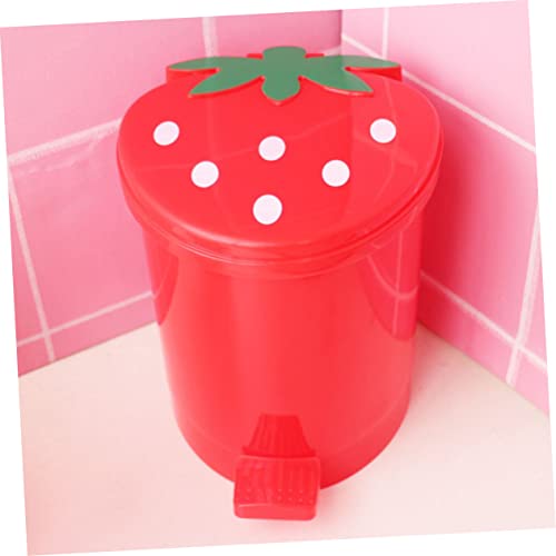 Image of Creative Cartoon Shaped Rubbish Bin Cute Wastebasket for Fun Desktop Trash Can for Kids Kawaii Garbage Can Convenient Trash Container for Car Bedroom