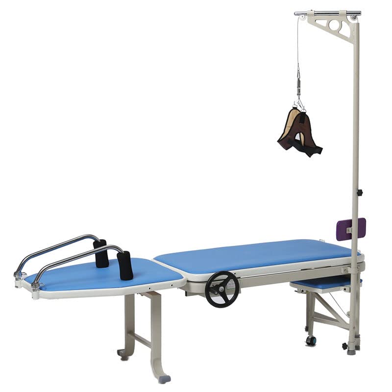 MCNUSS Traction Bed, Cervical Spine Lumbar Spine Back Body Stretch Massage Bed, Can Be Used By Two People At The Same Time, Relief Body Relax