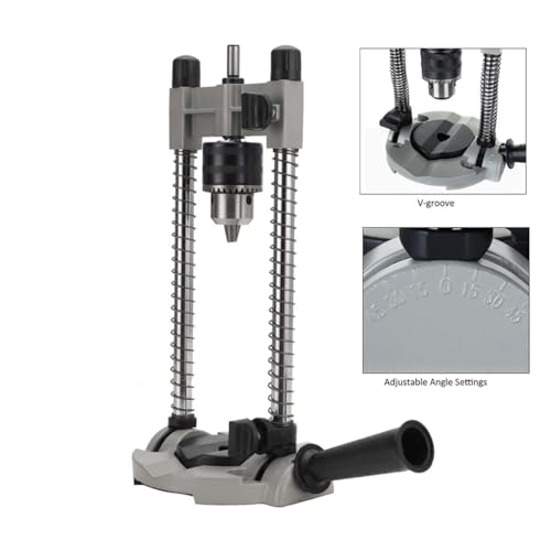 Mandrin de 13 mm et support de perçage multi-angle orientable pour guide de foret