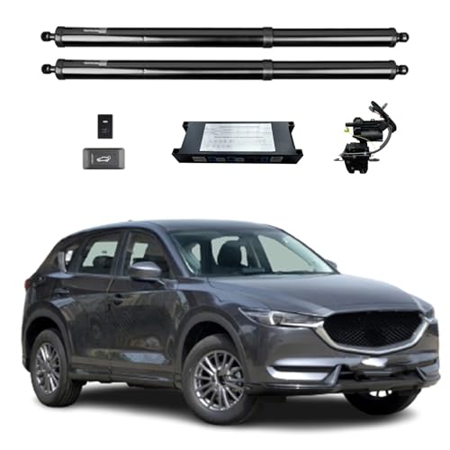 電動テールゲートガス圧サポートロッド マツダの場合 CX-5 2017+ 電動テールゲート パワーリフトゲート オートトランク ハンズフリーバックドアオープナー リモコン機能付き(Without kick sensor)