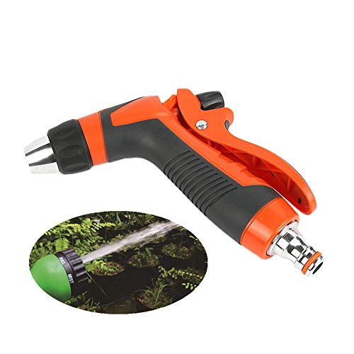 WESEEDOO Hose Spray Gun Garden Irrigation Easy Flow Control Setting High Pressure Water Gun Hose Spray Gun For Lawn Garden