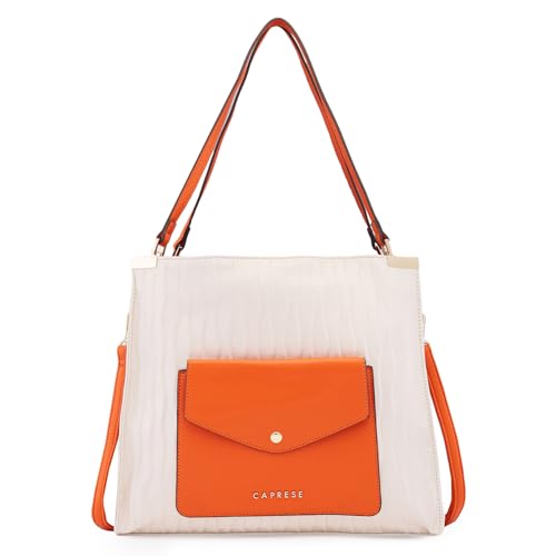 Image of Caprese Shyla Hobo Bag, Large | Self Designed Shoulder Bag for Women with Easy Front Access Pocket | Secure Top Zip | Perfect for Casual & Daily Use