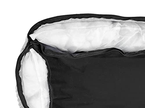 Erst-Holz Hundebett orthopädisches Tierbett für Jede Hundegröße waschbar V-30.31, Größe:65x50