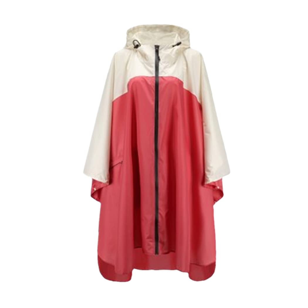 Poncho imperméable durable en tissu indéchirable et coutures étanches