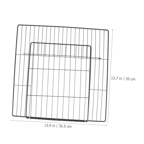 Yardwe gaiola de gato gaiola de peça mágica cercadinho pet cercado pet acessórios para gaiola de ara