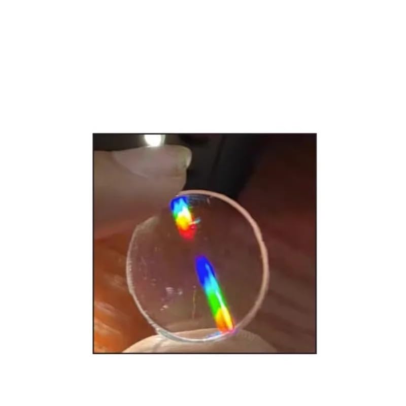 20mm HOE Circular Holographic Diffraction Grating Sheet 200-2000nm 50-600 Lines Optional(50 lines)