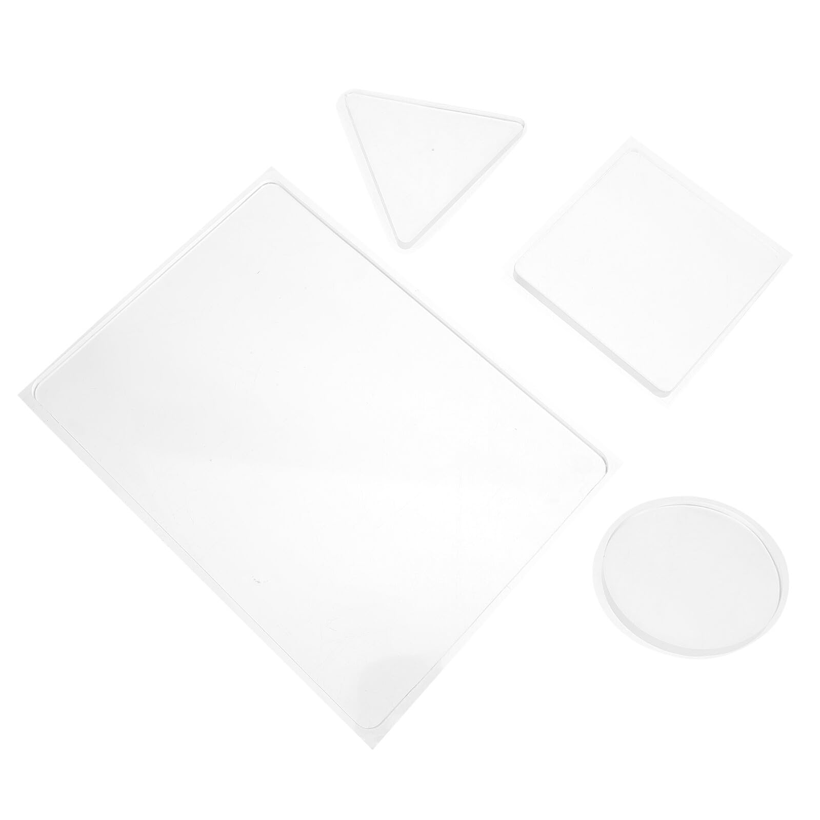 Placa de Gel para Impresión sin Manchas Juego de 4 Placas de 8mm contra Transferencias Defectuosas