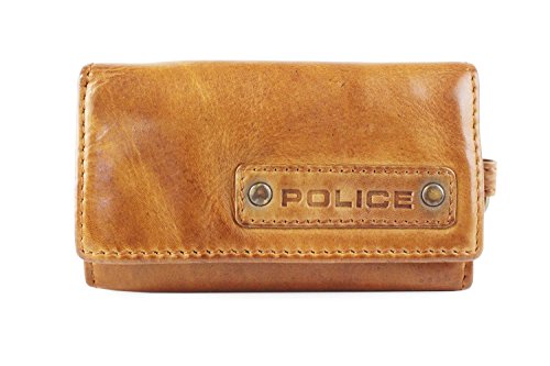 (ポリス) POLICE 6連キーケース LAVARE ラヴァーレ 0286/PA-59600 (ブラウン)