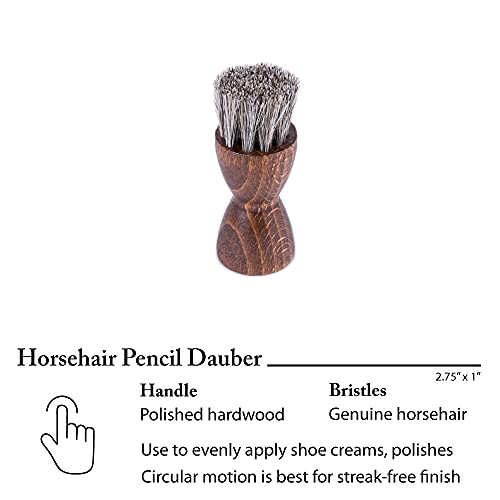 Footfitter Complete Shoe Cleaning, Polishing, And Shining Set- Brown #TOP3