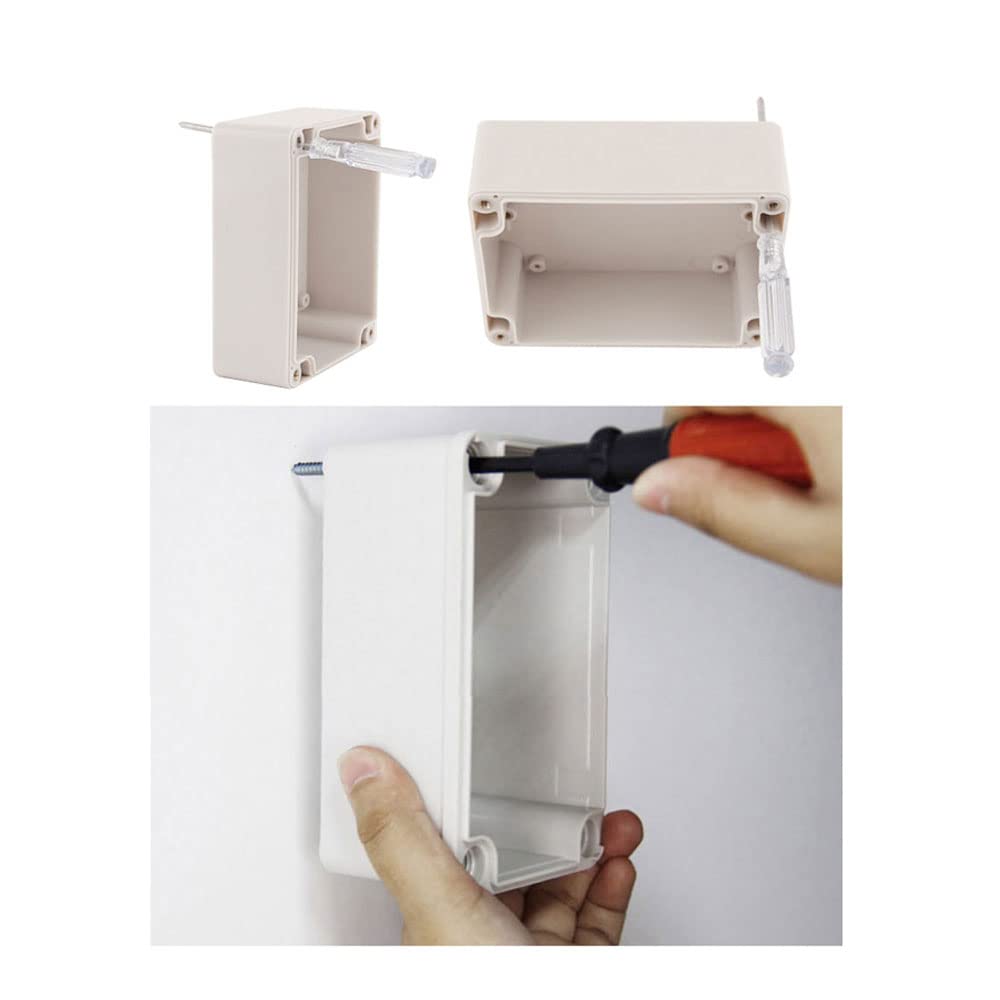 Scatola di giunzione impermeabile Ip66, scatola di giunzione esterna 25a 600v, scatola di giunzione impermeabile in plastica, scatola di giunzione esterna per cavo di alimentazione, scatola di
