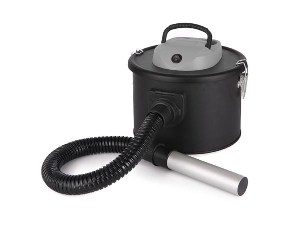 Perel Aspiracenere 800 W, 10 L, filtro HEPA, funzione soffiatore, per cenere fredda, camino, stufa, barbecue, senza sacco