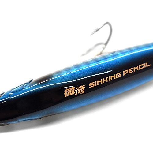 アズーロ 徹湾 シンキングペンシル 80mm 22g レンズボラ 4枚目