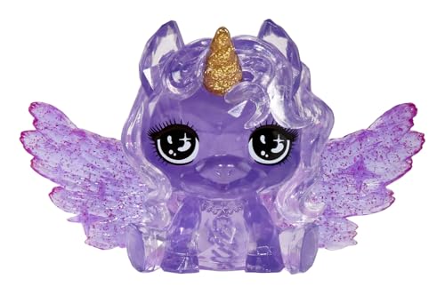 Rainbow High Littles Rainbow Fantasy Fairies & Pet - Amethyst, Viola - Bambola Piccola 14 Cm Snodata E Animaletto Magico Unicorno Pegaso Fantasy Con Ali Da Fata Intercambiabili. Età 4+ - 4
