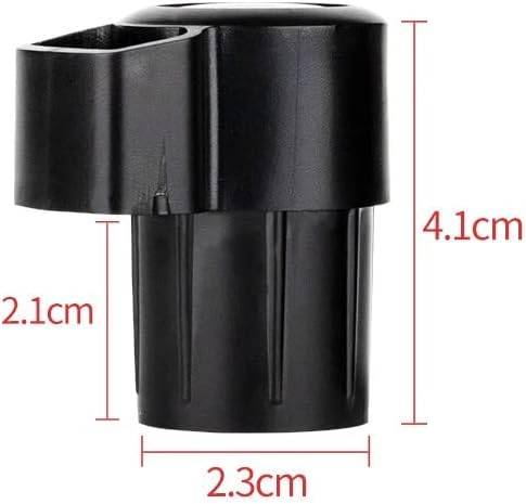 Miniatura 3 de Tapones de plástico para saxofón alto, 2 unidades, protectores de llave de cuello doblado, piezas de repuesto universales para saxofones soprano,