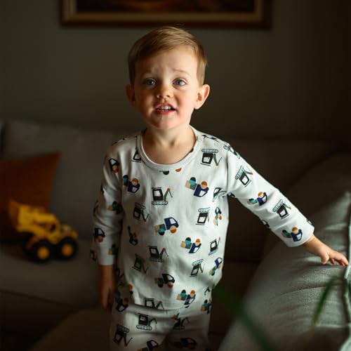 İnşaat Ekibi Uzun Kollu Tshirt Pantolon Set Lacivert