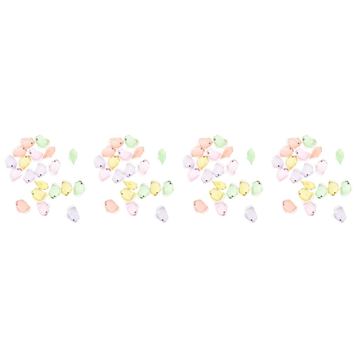 Happyyami 160piezas Miniaturas De Peces De Resina para Decoración De Acuarios y Paisajes Marinos Adornos De Animales Oceánicos