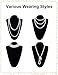 PLULON 6 Pcs 1920s Flapper Accessories for Women, Great Gatsby Flapper Accessories Fashion Roaring 20s Costume for Women