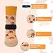 SCENEREAL Anti Slip Dog Socks for Hot/Cold Pavement, Double Sides Slip Anti Dog Boots & Paw Protectors to Prevent Licking Paws,Fall Thangsgaving Non Twist Senior Dogs Socks for Hardwood Floors
