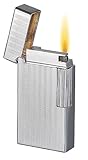 Visol Zebra Flint Lighter Traditional Flame Refillable Gas Butane and Windproof Adjustable Soft Flame Lighter (Shipped Without Butane)