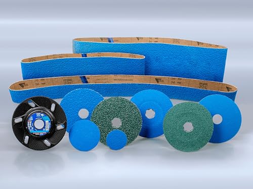 PFERD TOOLS CC-GRIND VIEW - 10x CC-GRIND VIEW Schleifscheiben 125x22,23 mm Speziallinie SGP STEELOX für Stahl/Edelstahl, 64196126 - Hochleistungs-Schleifscheibe für aggressives Schleifen