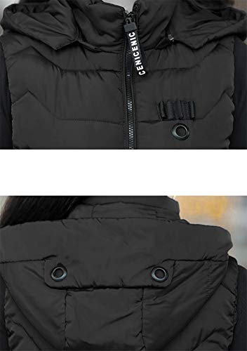 FLITAY Women Fall Winter Sleeveless Vest Coat Hooded Pocket Plus Size Vest Soft Lightweight Zipper Coat Vest4