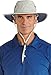 Coolibar UPF 50+ Men's Leo Shapeable Wide Brim Hat - Sun Protective (Large/X-Large- Stone/Navy)