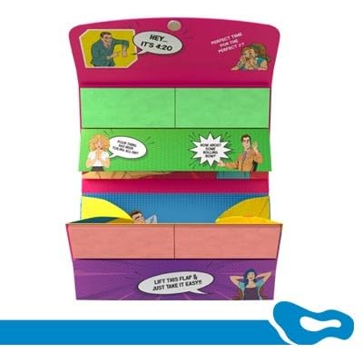 HItansh Enterprises Unbleached King Size Slim 64 Leaves & 64 Colourful Filters with Crushing Tray (Pack of 3)-image-26