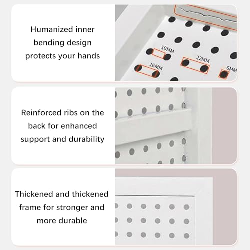 Narzędzie pegboard garaż stojak ścienny zestaw kluczy do przechowywania wierteł stojaki na stojaki, stojak na pegboard, panele i jednostki do pegboardów, metalowy organizer ścienny, garaż rzemiosło