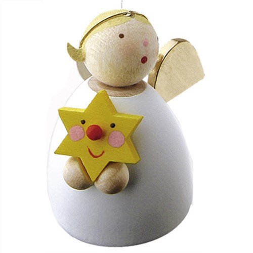 Guardian angel with star floating