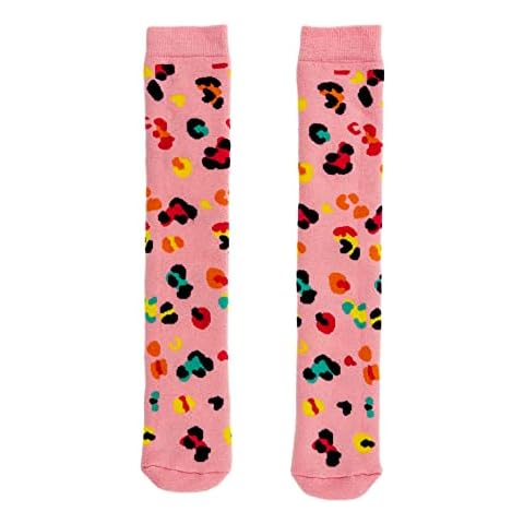 Squelch Welly Socks for Kids (Pink Leopard) Cover