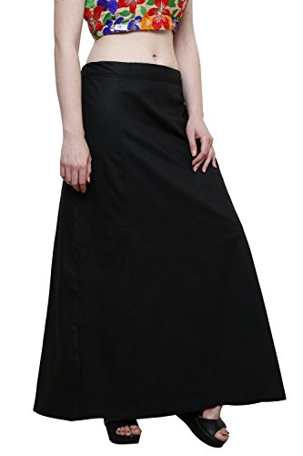Image of Pistaa's combo of Women's Cotton Best Plain Solid Indian Readymade Inskirt Saree petticoats