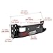 KUAFU Universal Front Hidden Bumper Winch for All Full Size Front Bumpers Compatible with Ford F-150 F-250 F-350 F-450 F-550 Bronco Dodge Ram Winch Tray Mount Plate Powder Coated Steel