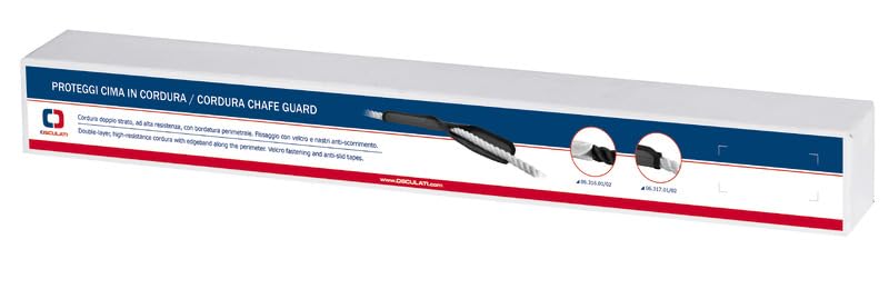 OSCULATI Protection pour Bout en Cordage 12/16 Noir