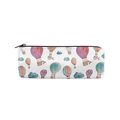 Preisvergleich Produktbild Handgemalte Art niedlichen schwimmenden Zylinder Kosmetiktasche Small Travel Organizer Pencil Case