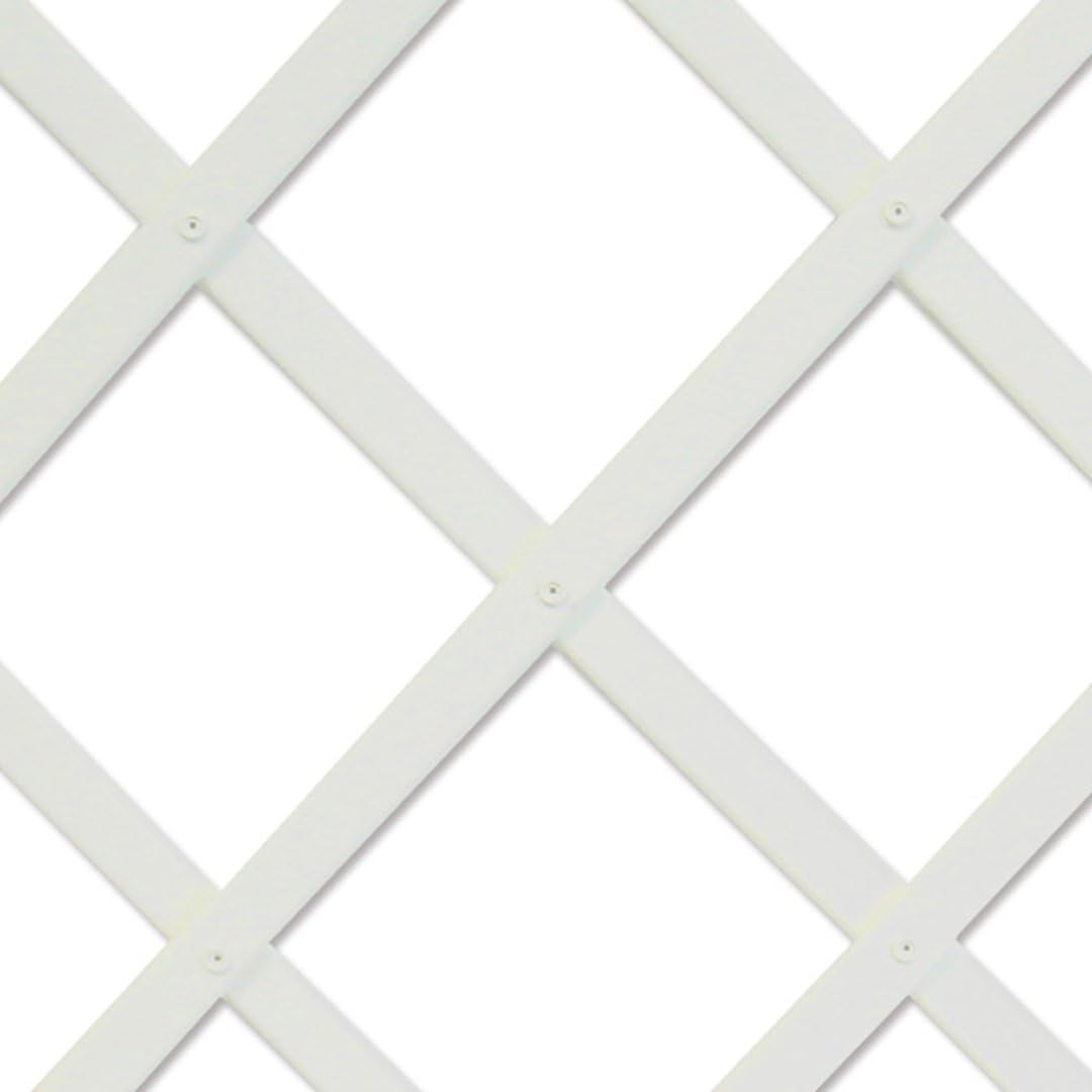 Nortene | Celosia Extensible PVC Trelliflex 1x3 M Blanco | Decoración Exterior | Cerramientos Ambientes Modernos