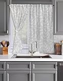 Béla Home Cortinas Cocina Estampada 1.30 Alto X 2m Ancho (Chiara)